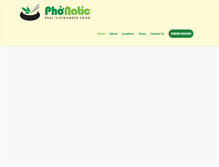 Tablet Screenshot of pho-natic.com